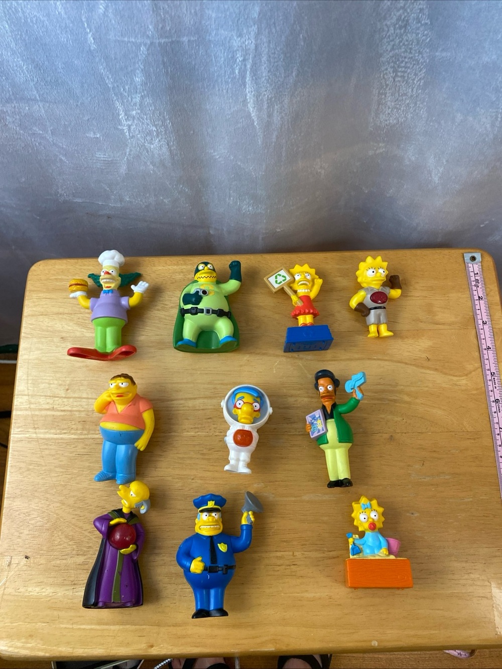 2007 Burger King The Simpsons Figures Set of 10